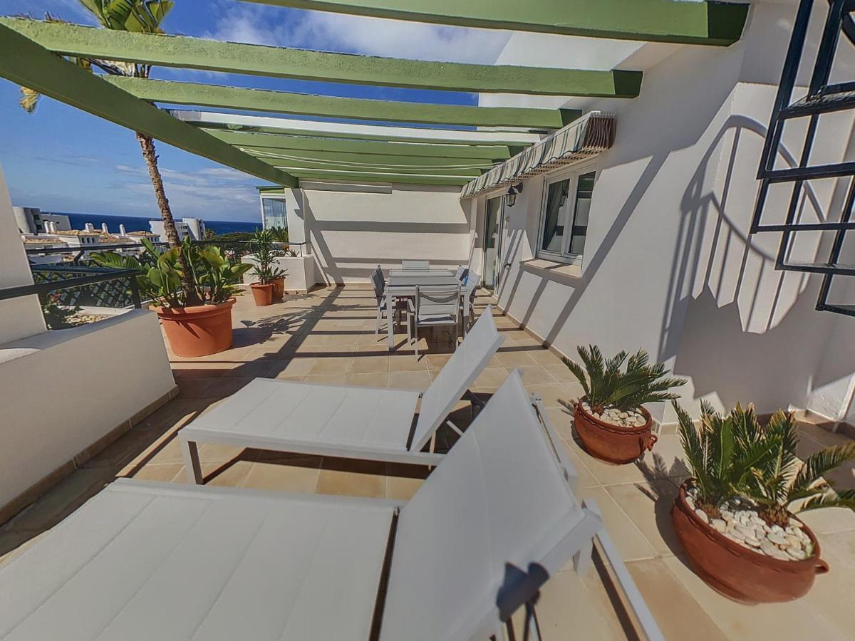 Frontline Beach Penthouse In Mi Capricho Sitio de Calahonda Exterior foto